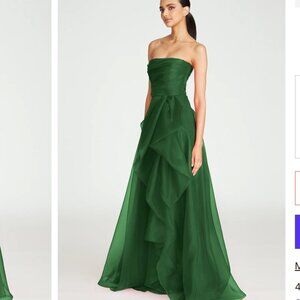 Theia Teresa Strapless Dress